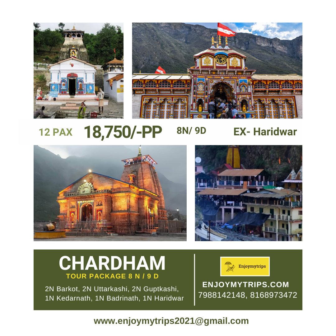 book char dham yatra package from haridwar